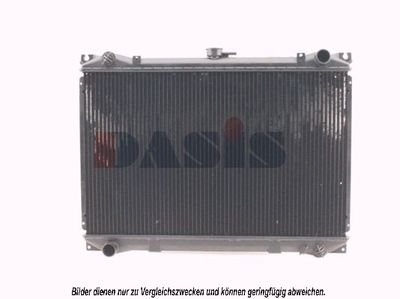 Радиатор, охлаждение двигателя AKS DASIS 071800N для NISSAN 100NX