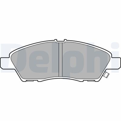 Brake Pad Set, disc brake LP3170