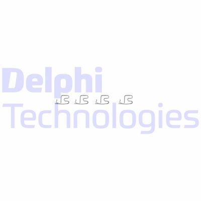 Комплектующие, колодки дискового тормоза DELPHI LX0314 для SMART FORFOUR