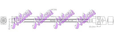 Тормозной шланг KAWE H4306 для OPEL CAMPO