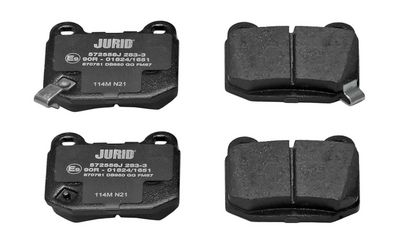 BREMSBELAGSATZ SCHEIBENBREMSE