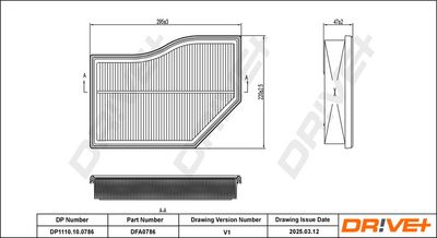 FILTRU AER DR!VE+ DP1110100786 7