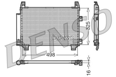 CONDENSATOR CLIMATIZARE DENSO DCN50001