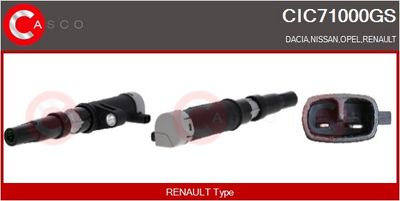 BOBINA DE INDUCTIE CASCO CIC71000GS
