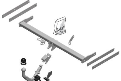 Zestaw zaczepu przyczepy BRINK 584800