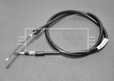 Тросик, cтояночный тормоз BORG & BECK BKB1910 для AUDI 80