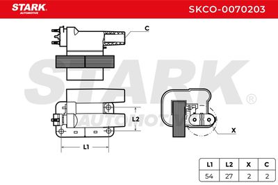 запалителна бобина STARK SKCO-0070203