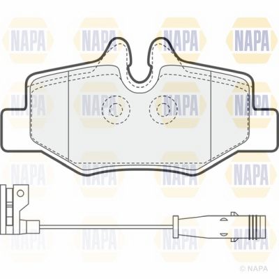 Brake Pad Set NAPA PBP7118