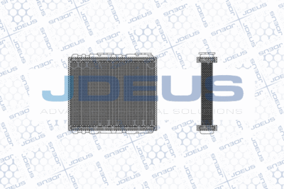JDEUS M-2190310 Радиатор печки  для NISSAN ALMERA (Ниссан Алмера)