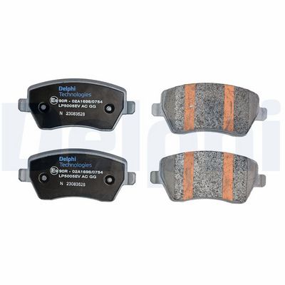 Brake Pad Set, disc brake LP5005EV