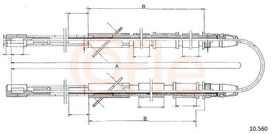 CABLU FRANA DE PARCARE