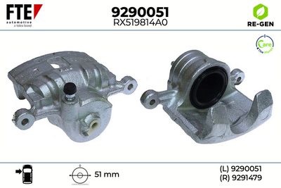 спирачен апарат FTE 9290051