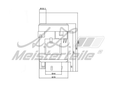 горивен филтър A.Z. Meisterteile AZMT-41-020-1479