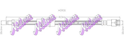 KAWE H3931 Тормозной шланг для FIAT UNO (146_) 70 TD 1.4 KAWE H3931 Тормозной шланг для FIAT UNO (146_) 70 TD 1.4