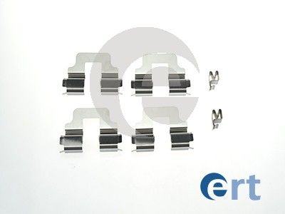 Комплектующие, колодки дискового тормоза ERT 420031 для CHEVROLET CORSA