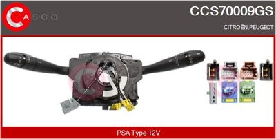 Spínač řízení CASCO CCS70009GS