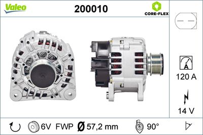 VALEO Generator VALEO CORE-FLEX (200010)