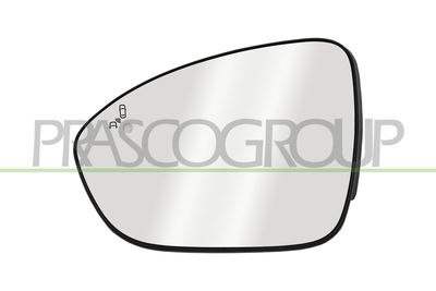 стъкло на огледало, външно огледало PRASCO DA2327524