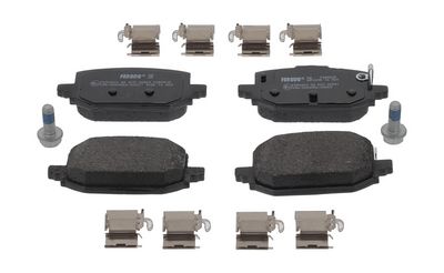 Remblokken set Achter , past: NISSAN QASHQAI III, X-TRAIL IV 1.3H/1.5H 04.21-