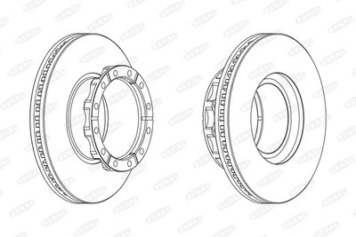 Brake Disc BCR173A