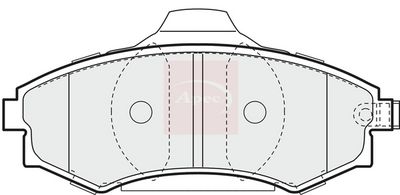 DriveTec Brake Pads DBPPAD606