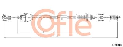 Linka gazu COFLE 3.RE001