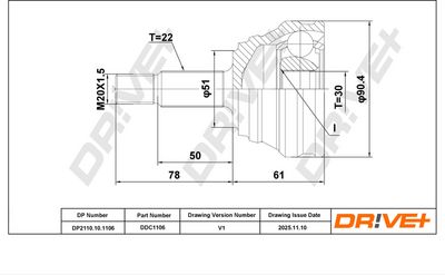 GELENKSATZ ANTRIEBSWELLE