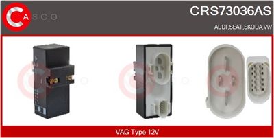REZISTOR VENTILATOR HABITACLU CASCO CRS73036AS