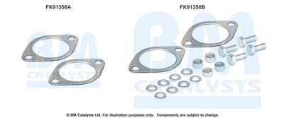 Монтажный комплект, катализатор BM CATALYSTS FK91356 для MITSUBISHI GALANT