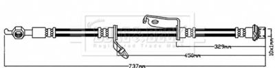 Brake Hose Borg & Beck BBH8549