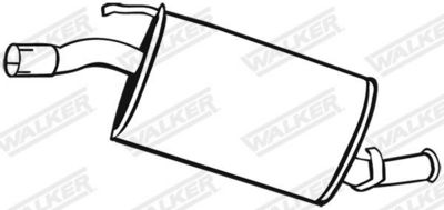 ENDSCHALLDäMPFER WALKER 17802 8