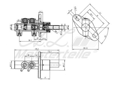 Спирачна помпа A.Z. Meisterteile AZMT-44-110-1067