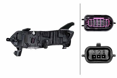 HAUPTSCHEINWERFER HELLA 1ZX015143841 1