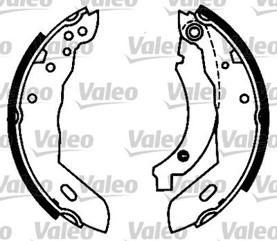 Комплект тормозных колодок VALEO 553747 для PEUGEOT 306
