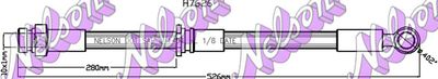 Тормозной шланг KAWE H7626 для MITSUBISHI GALANT