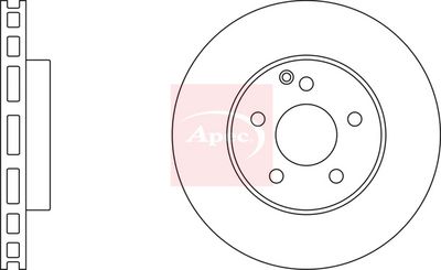 APEC Brake Disc DSK2224