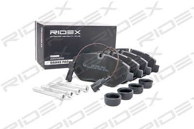 Комплект тормозных колодок, дисковый тормоз RIDEX 402B1000 для NISSAN CABSTAR