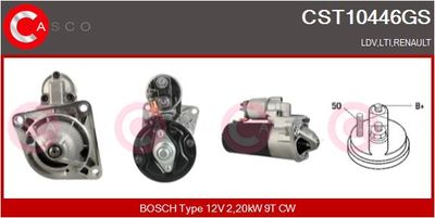 Стартер CASCO CST10446GS для LTI TX