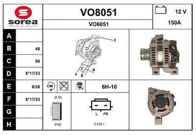GENERATOR SNRA VO8051