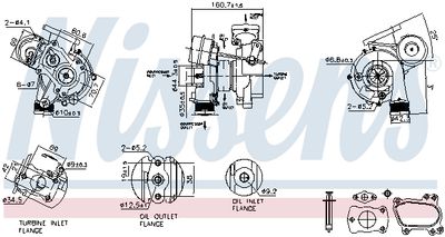 COMPRESOR SISTEM DE SUPRAALIMENTARE NISSENS 93256 5