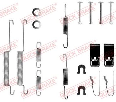 Tillbehörssats, bromsbackar QUICK BRAKE 105-0654