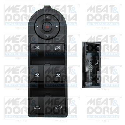 Выключатель, стеклолодъемник MEAT & DORIA 26086 для OPEL TIGRA