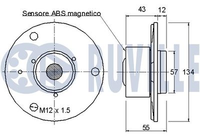 SET RULMENT ROATA RUVILLE 221360 1