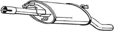 BOSAL Endschalldämpfer