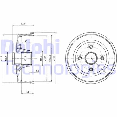 DELPHI BF472 Деталь для OPEL CORSA C (X01) 1.3 CDTI (F08, F68) DELPHI BF472 Деталь для OPEL CORSA C (X01) 1.3 CDTI (F08, F68)