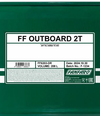 FANFARO Outboard 2T 208L