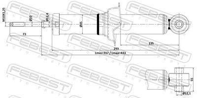 Shock Absorber 04110-008R