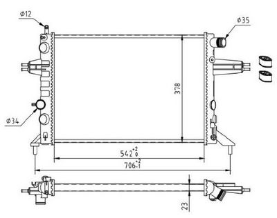 RADIATOR RACIRE MOTOR
