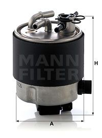 Топливный фильтр MANN-FILTER WK 9026 для NISSAN NV200