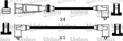 Комплект проводов зажигания VALEO 346566 для AUDI 50